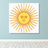 Toile Soleil argentin (Insitu (Plancher de Bois))