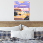 Toile Soleil couchant sur la Mer (Insitu(Chambre))