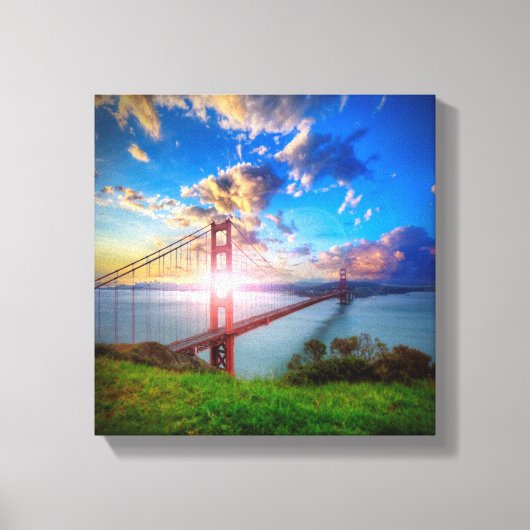 Toile Soleil de Golden Gate (Recto)