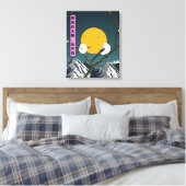 Toile Soleil doré, oiseaux de montagne (Insitu(Chambre))