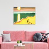 Toile Soleil du soir 2010 (Insitu(Salon))