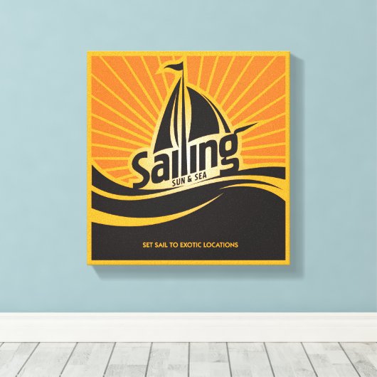 Toile Soleil Et Mer (Insitu (Plancher de Bois))