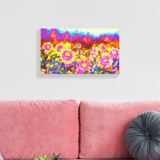 Toile Soleil Fields (Insitu(Salon))