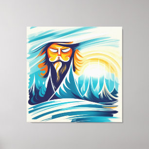 Toile Soleil hivernal