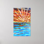 Toile Soleil impressionniste (Recto)