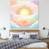 Toile Soleil levant (Insitu(Chambre))