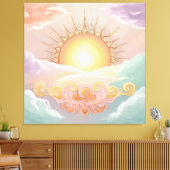 Toile Soleil levant (Insitu(Salon))