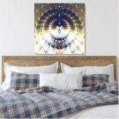 Toile Soleil psychédélique (Insitu(Chambre))
