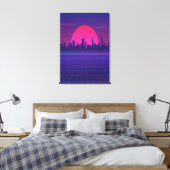 Toile Soleil rétro des années 80 (Insitu(Chambre))