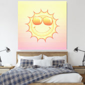 Toile Soleil souriant (Insitu(Chambre))