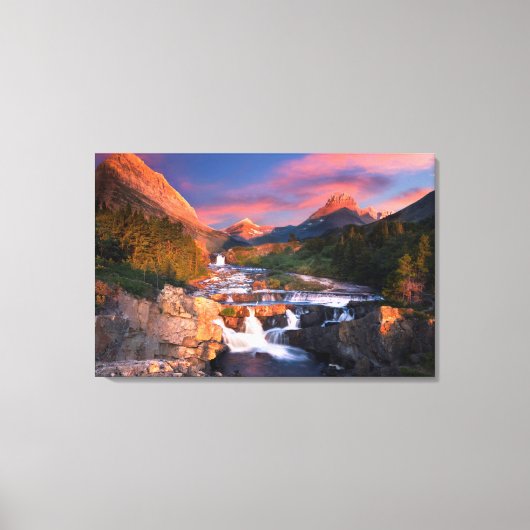 Toile Soleil sur le ruisseau Swiftcurrent (Recto)
