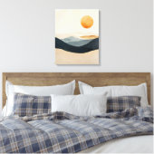 Toile Soleil Tranquille Sur Horizons Superposés (Insitu(Chambre))