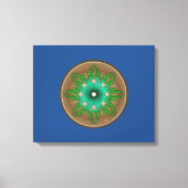 Toile Soleil vert (Recto)