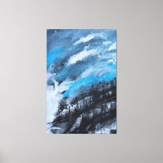 Toile Soleils congelés (Recto)