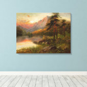 Toile Solitude des hautes terres (Insitu (Plancher de Bois))