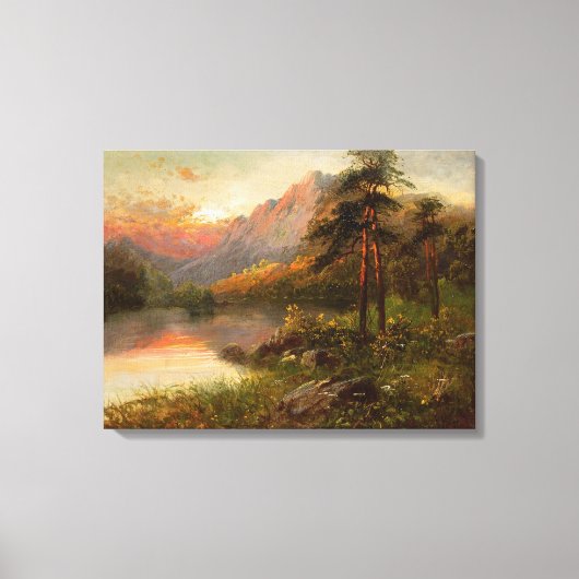 Toile Solitude des hautes terres (Recto)