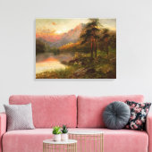 Toile Solitude des hautes terres (Insitu(Salon))