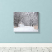 Toile Solitude d'hiver (Insitu (Plancher de Bois))