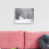 Toile Solitude d'hiver (Insitu(Salon))