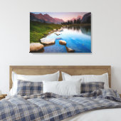 Toile Solitude du lac (Insitu(Chambre))