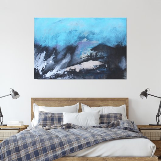 Toile Solitude hivernale (Insitu(Chambre))