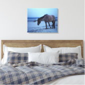 Toile Solitude hivernale équine (Insitu(Chambre))