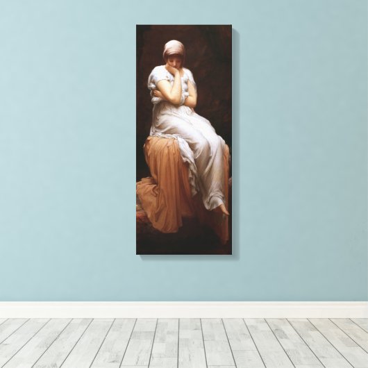Toile Solitude (par Frederic Leighton) (Insitu (Plancher de Bois))