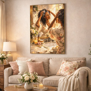 Toile Solitude sacrée : Sainte quiétude avec Dieu