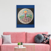 Toile Solstice Arbre de vie mMandala Canvas Prin (Insitu(Salon))