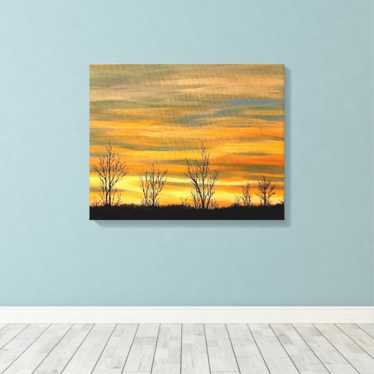 Toile Solstice d'hiver (Insitu (Plancher de Bois))