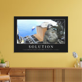 Toile Solution : Citation Inspirationnelle 2 (Insitu(Salon))