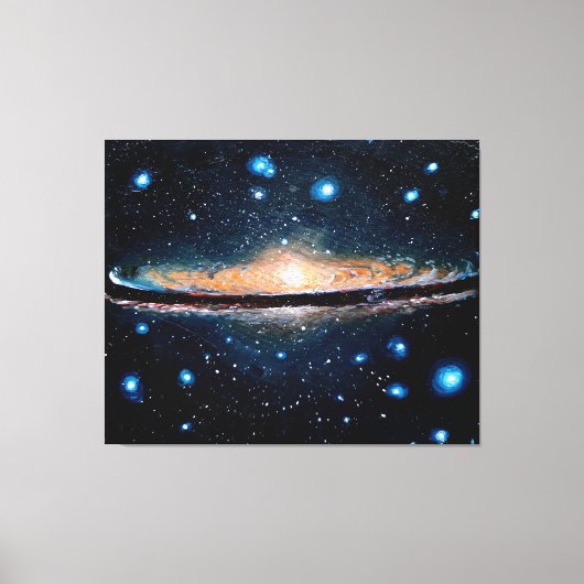 Toile sombrero galaxy (Recto)