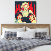 Toile Some like it hot Pop Art (Insitu(Chambre))