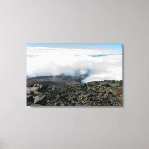 Toile Sommet du Mont Washington Terrain rocheux