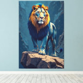 Toile Sommet du roi (Insitu (Plancher de Bois))