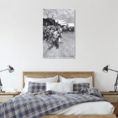 Toile Son armée a rompu ses pleurs et ses sanglots (Insitu(Chambre))