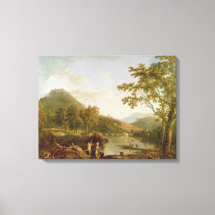 Toile Son de Dinas de Llangollen, 1770-71 (huile sur la