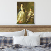 Toile Son Honneur. Rachel Hamilton et son frère (Insitu(Chambre))