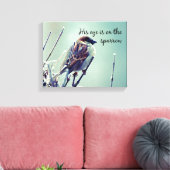 Toile Son oeil est sur le moineau (Insitu(Salon))