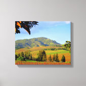 Toile Sonoma County CA Vineyards, (Recto)