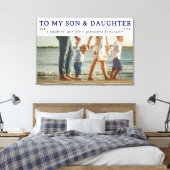Toile Sons & Daughters Day – Custom Family Canvas (Insitu(Chambre))