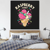 Toile Sorbet de framboise (Insitu(Chambre))