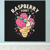 Toile Sorbet de framboise (Insitu (Plancher de Bois))