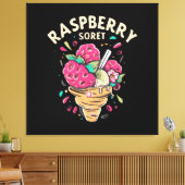 Toile Sorbet de framboise (Insitu(Salon))