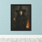 Toile Sorcière avec sort de feu (Insitu (Plancher de Bois))
