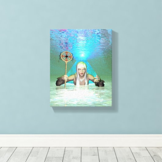 Toile Sorcière blanche (Insitu (Plancher de Bois))