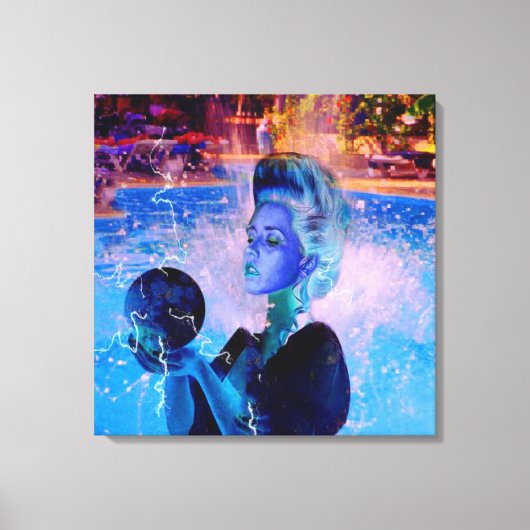 Toile Sorcière électrique (Recto)