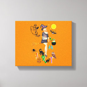 Toile Sorcière Un Art