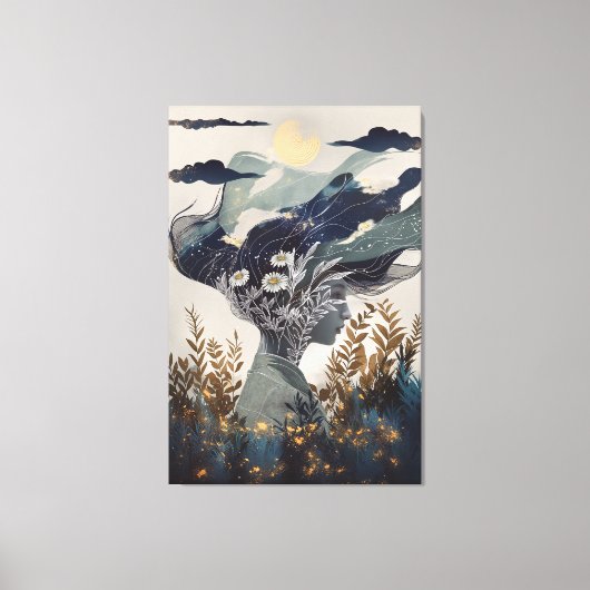 Toile Sorcière verte (Recto)