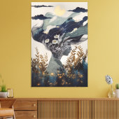 Toile Sorcière verte (Insitu(Salon))